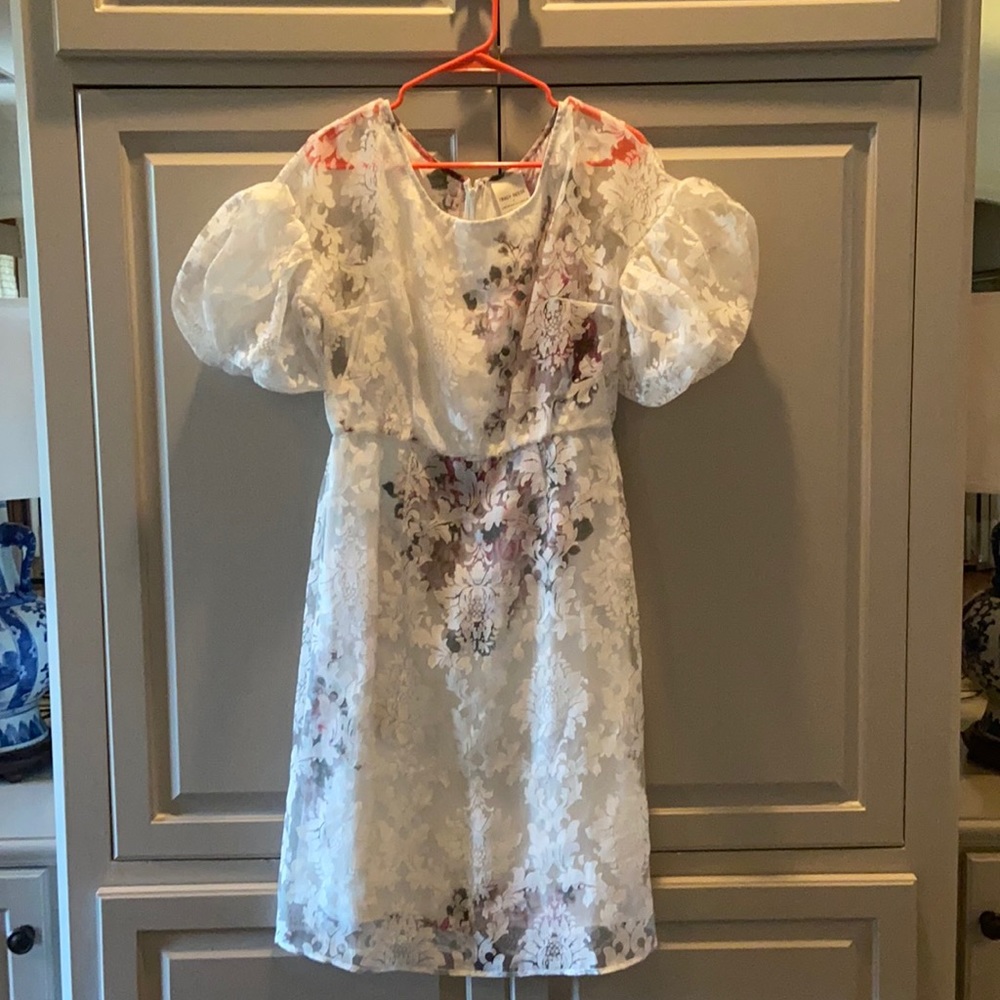 Tracey Reese for Anthropologie Puff Sleeve Dress